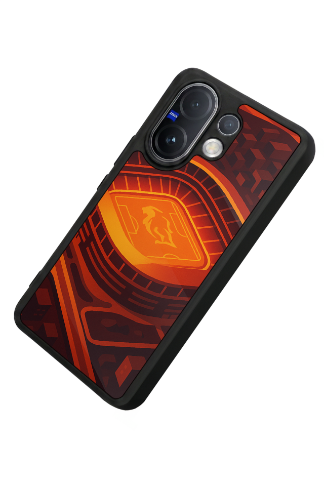 Vivo V60 Uyumlu Aslan Tasarımlı Glossy Premium Kılıf