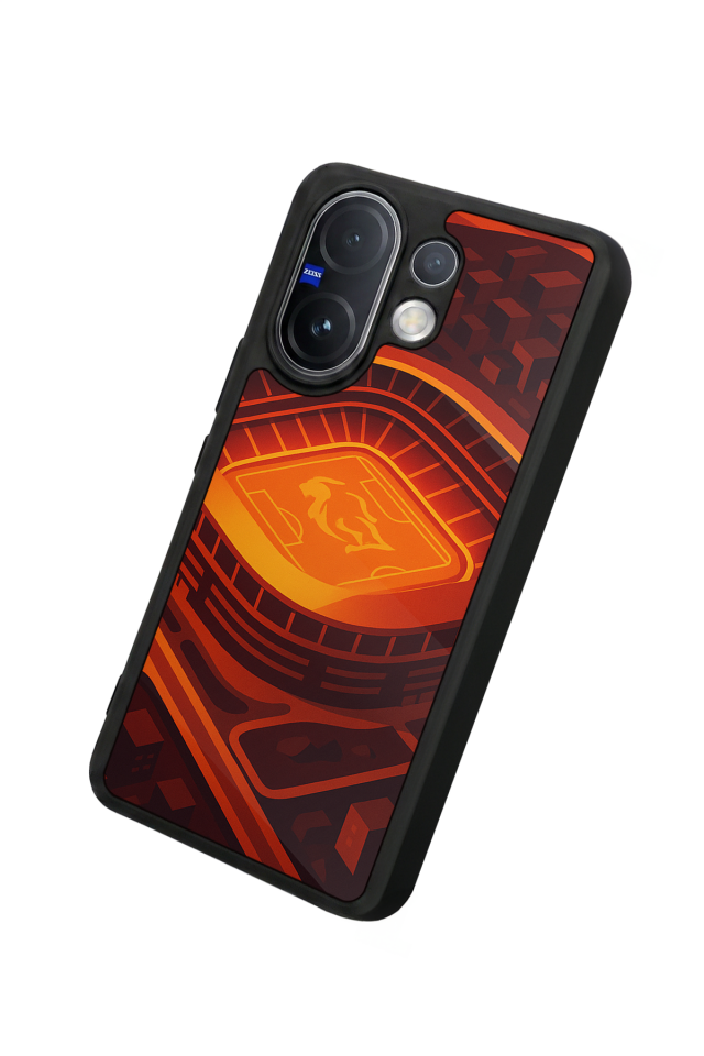 Vivo V60 Uyumlu Aslan Tasarımlı Glossy Premium Kılıf