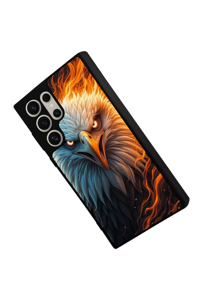 Samsung Galaxy S24 Ultra Uyumlu Besiktas Tasarımlı Glossy Premium Kılıf