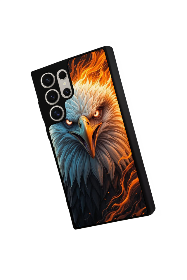 Samsung Galaxy S24 Ultra Uyumlu Besiktas Tasarımlı Glossy Premium Kılıf