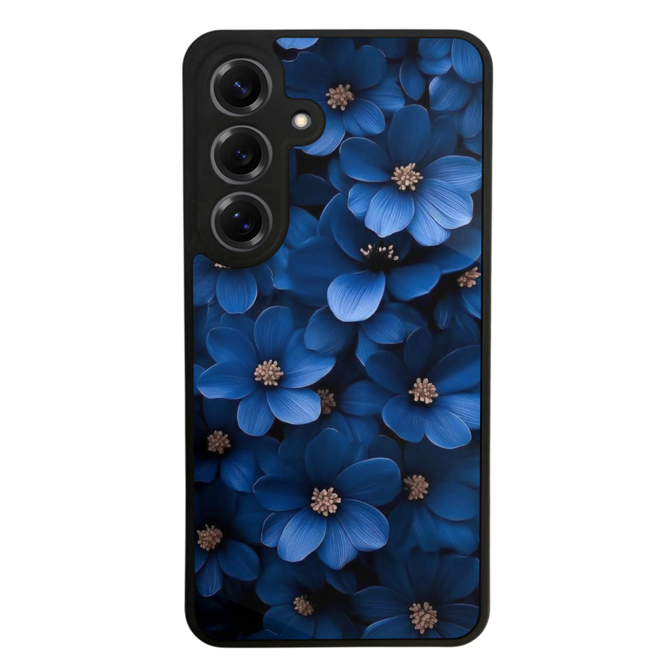 Samsung Galaxy S25 Uyumlu Cicek Tasarımlı Glossy Premium Kılıf