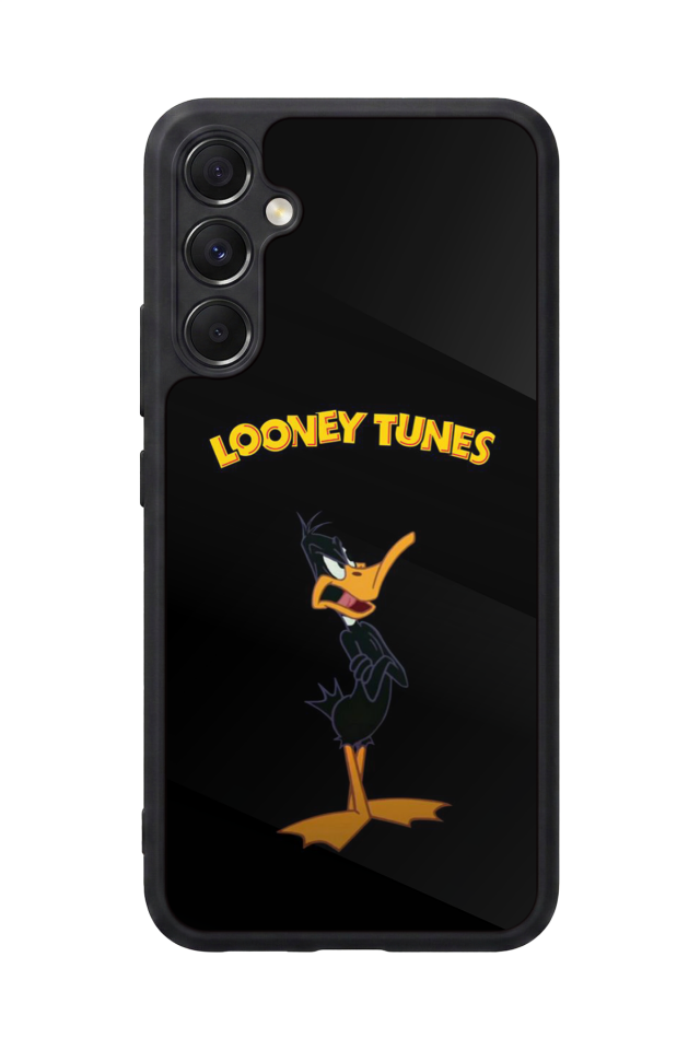 Samsung Galaxy A34 Uyumlu Daffy duck Tasarımlı Glossy Premium Kılıf