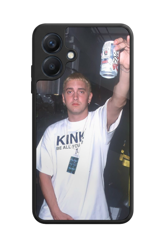 Samsung Galaxy A07 Uyumlu Eminem Tasarımlı Glossy Premium Kılıf