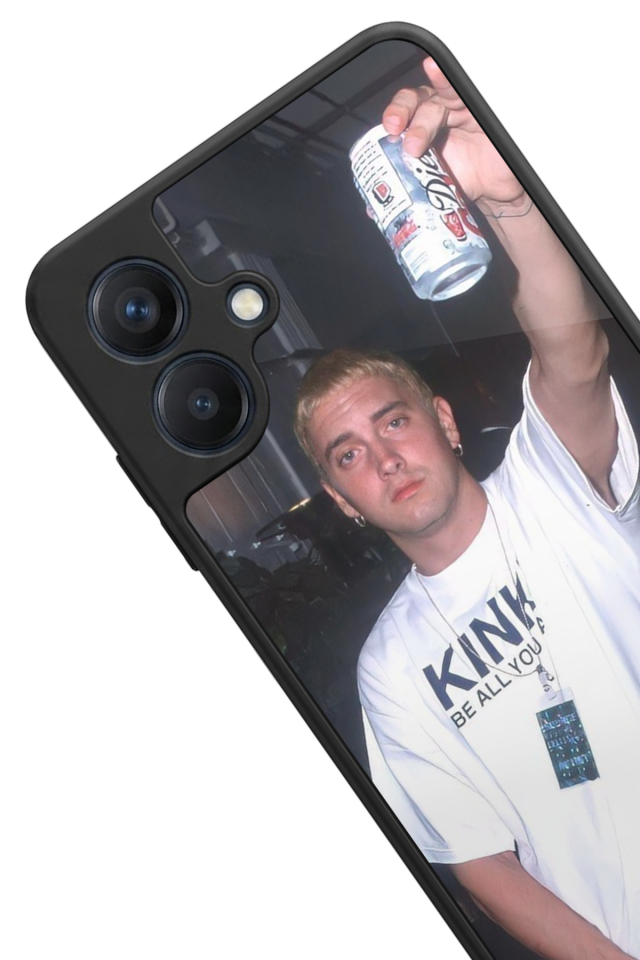 Samsung Galaxy A07 Uyumlu Eminem Tasarımlı Glossy Premium Kılıf
