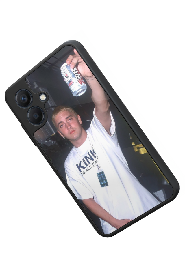 Samsung Galaxy A07 Uyumlu Eminem Tasarımlı Glossy Premium Kılıf