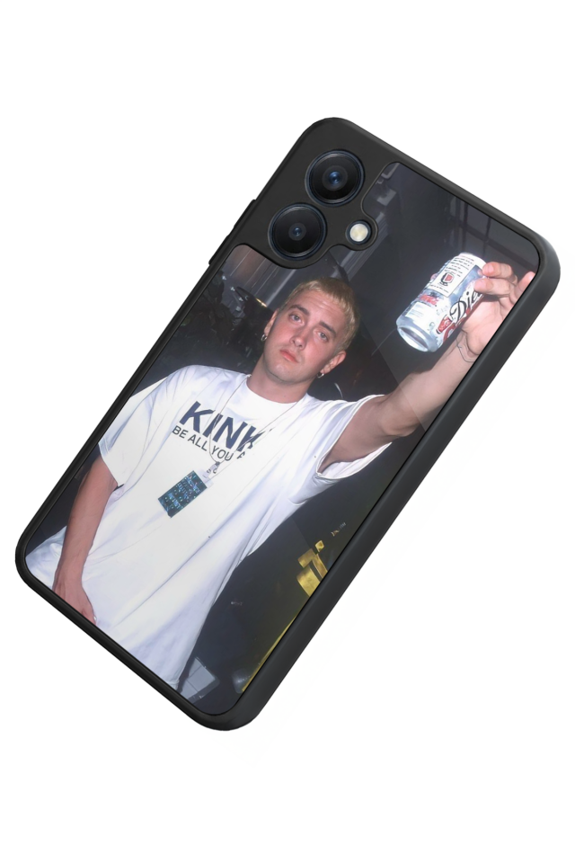 Samsung Galaxy A07 Uyumlu Eminem Tasarımlı Glossy Premium Kılıf