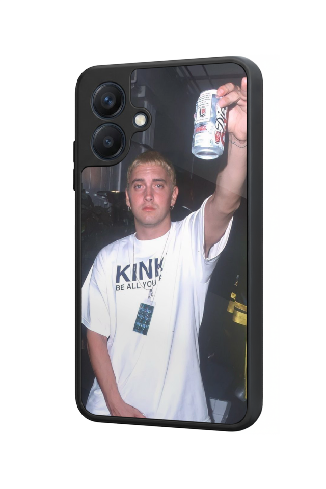 Samsung Galaxy A07 Uyumlu Eminem Tasarımlı Glossy Premium Kılıf