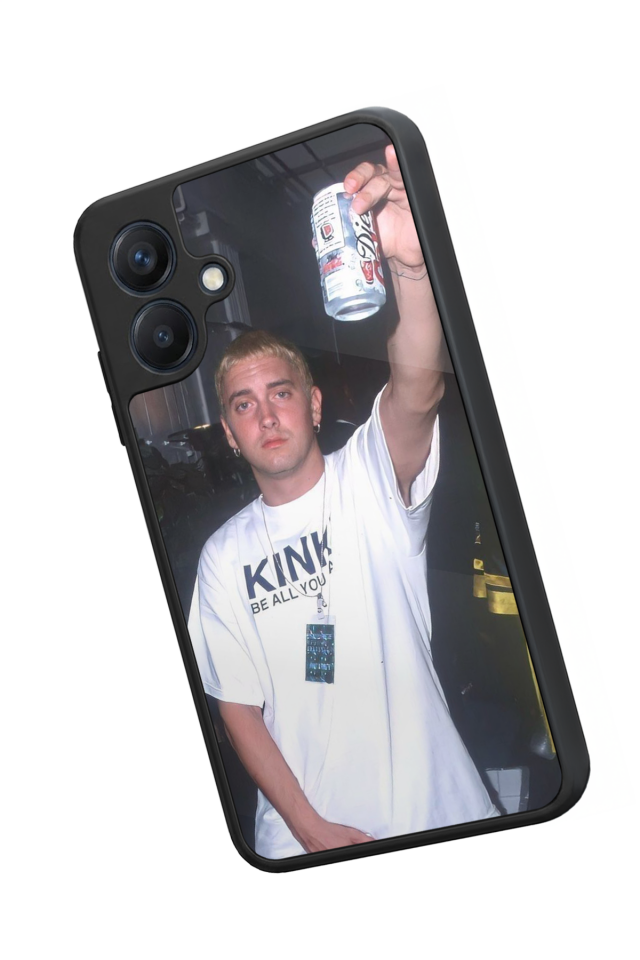 Samsung Galaxy A07 Uyumlu Eminem Tasarımlı Glossy Premium Kılıf