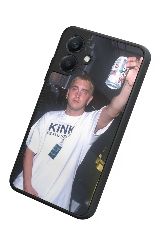 Samsung Galaxy A07 Uyumlu Eminem Tasarımlı Glossy Premium Kılıf