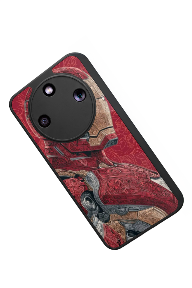 Honor Magic 8 Lite Uyumlu Iron Man ( Demir Adam ) Tasarımlı Glossy Premium Kılıf