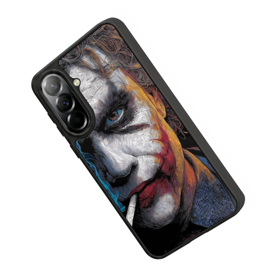 Samsung Galaxy A37 Uyumlu Joker Tasarımlı Glossy Premium Kılıf