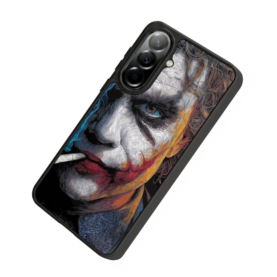 Samsung Galaxy A37 Uyumlu Joker Tasarımlı Glossy Premium Kılıf