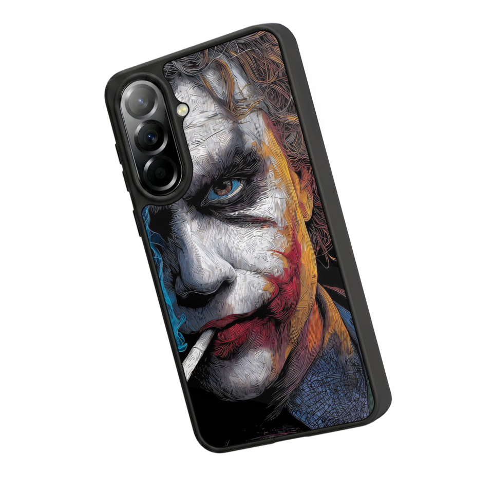 Samsung Galaxy A37 Uyumlu Joker Tasarımlı Glossy Premium Kılıf