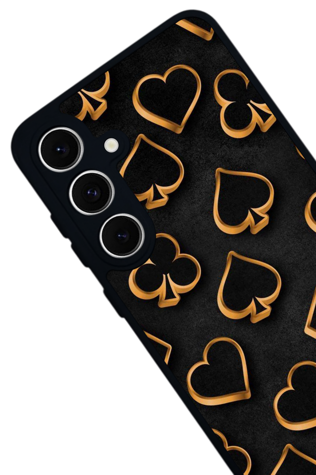 Samsung Galaxy S24 FE Uyumlu Kart Tasarımlı Glossy Premium Kılıf