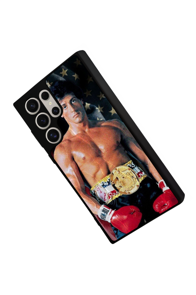 Samsung Galaxy S22 Ultra Uyumlu Rocky Tasarımlı Glossy Premium Kılıf