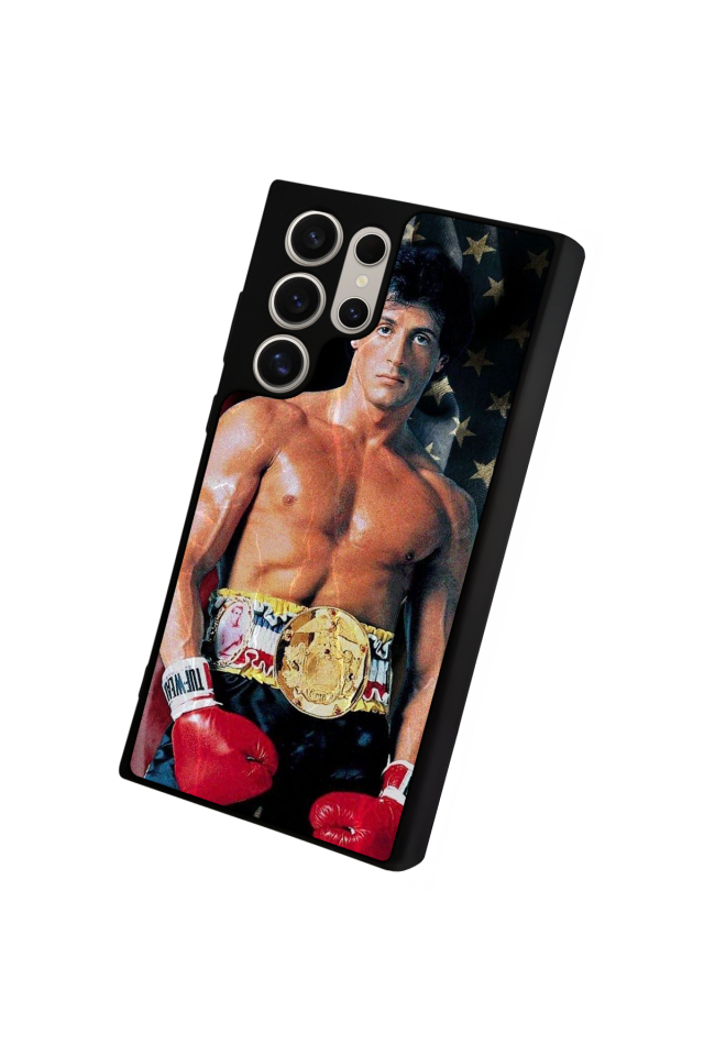 Samsung Galaxy S22 Ultra Uyumlu Rocky Tasarımlı Glossy Premium Kılıf