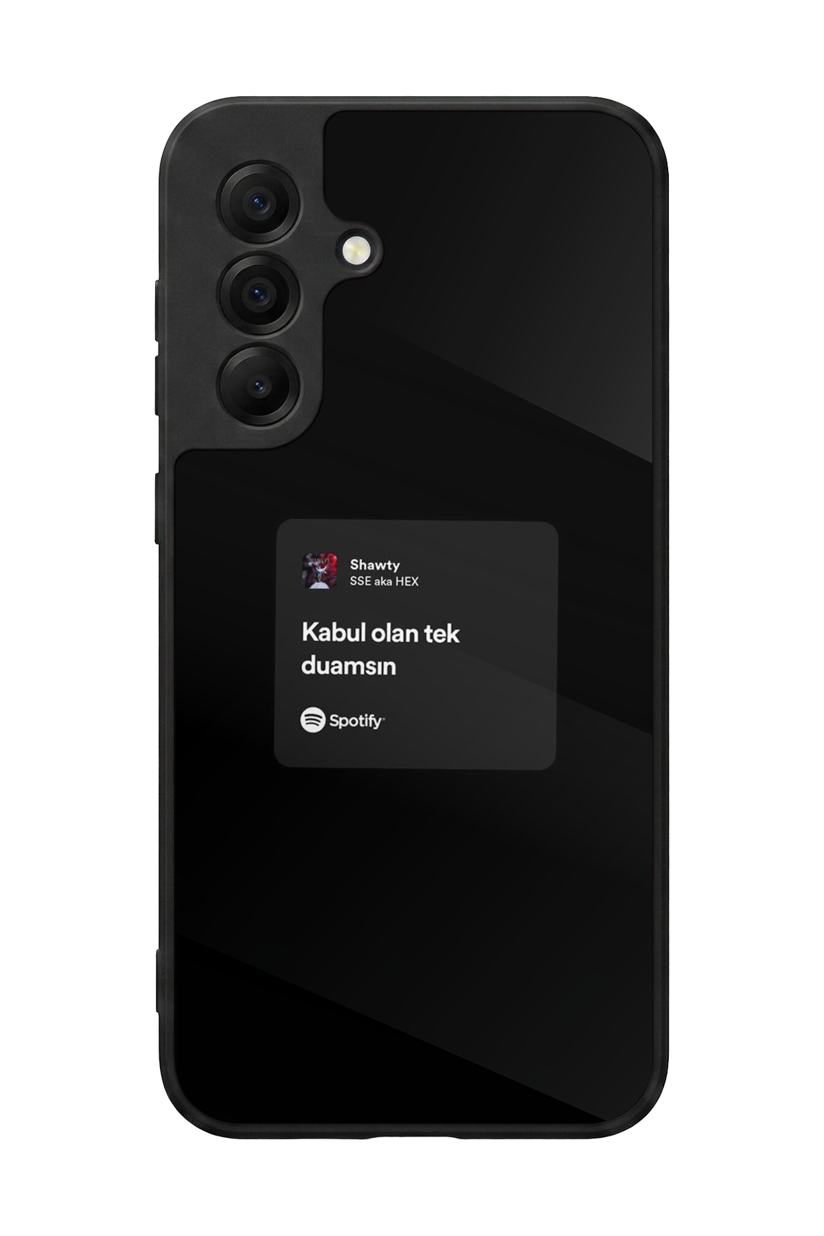 Samsung Galaxy A17 Uyumlu Sarki Sozleri Tasarımlı Glossy Premium Kılıf