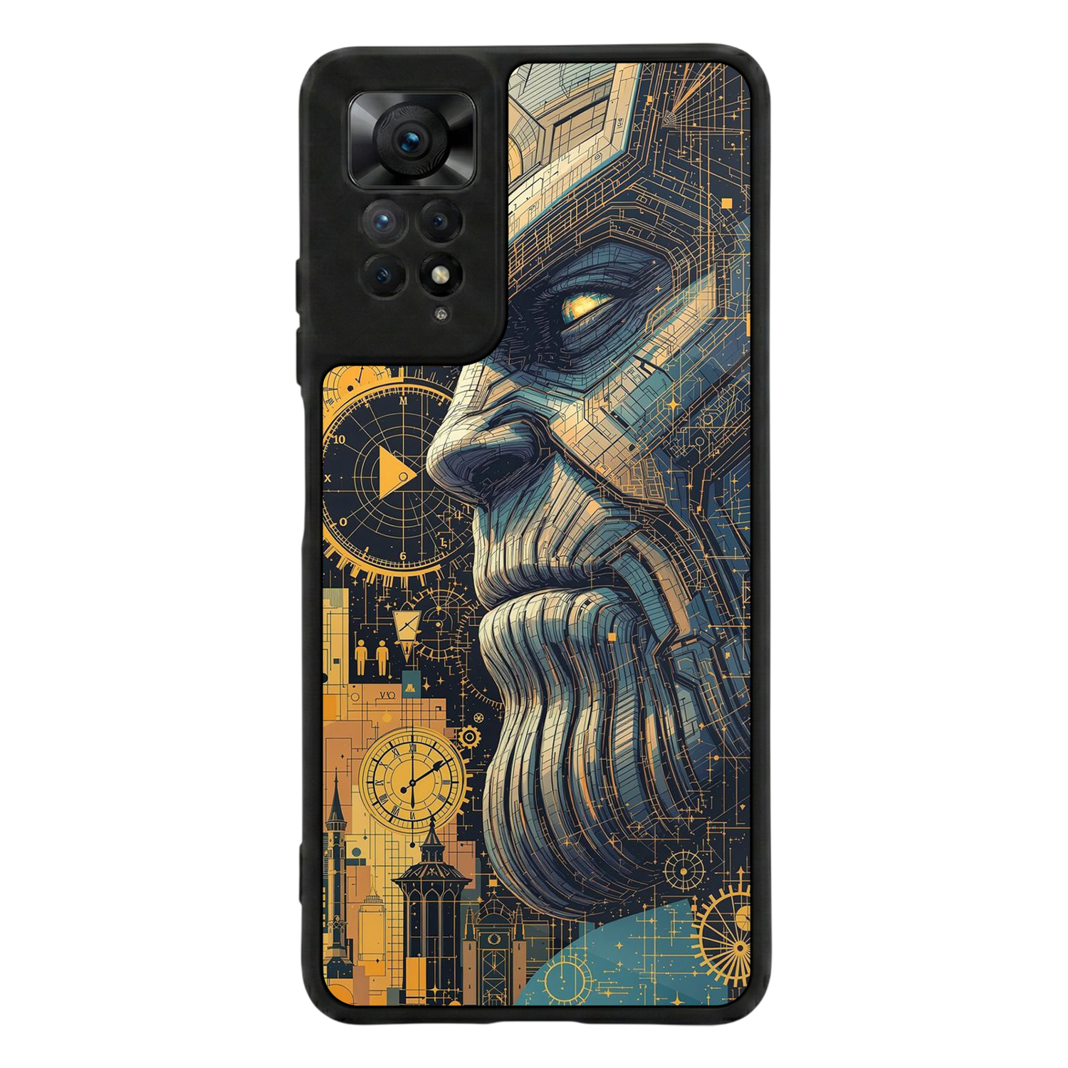 Xiaomi Redmi Note 12 Pro Uyumlu Thanos Tasarımlı Glossy Premium Kılıf