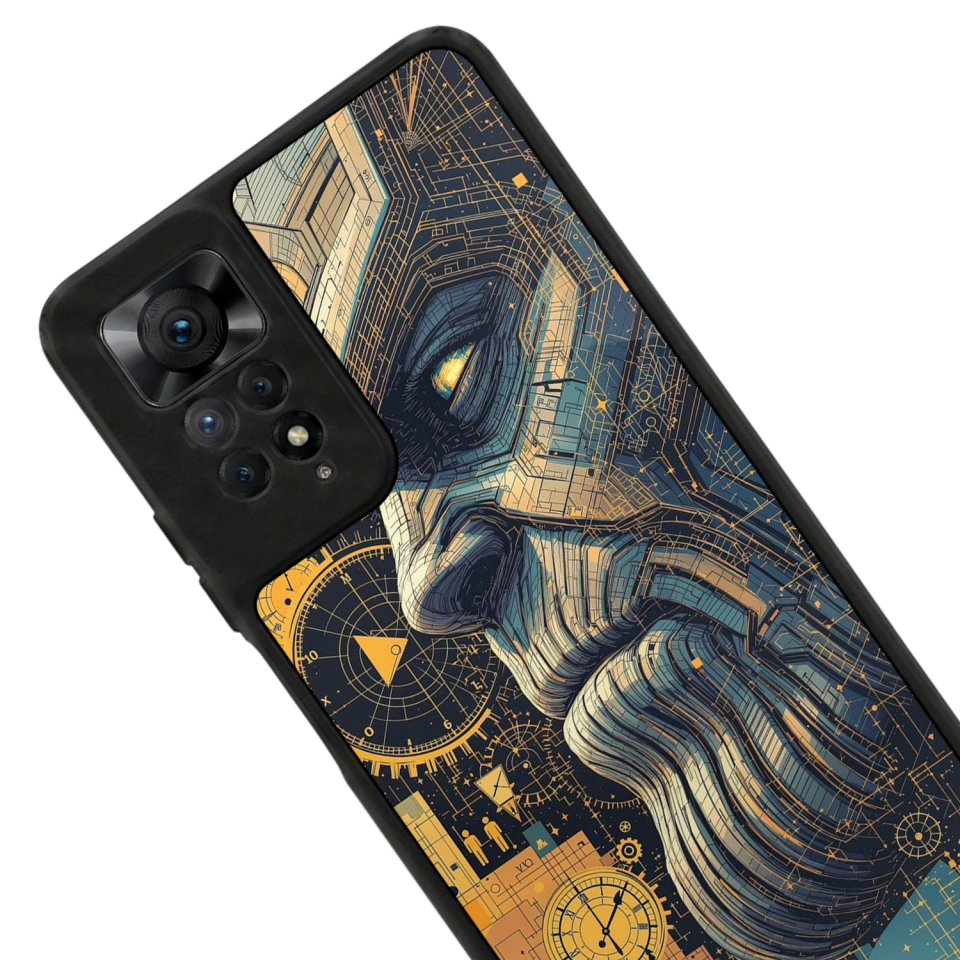 Xiaomi Redmi Note 12 Pro Uyumlu Thanos Tasarımlı Glossy Premium Kılıf