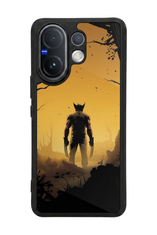 Vivo V60 Uyumlu Wolverine Tasarımlı Glossy Premium Kılıf