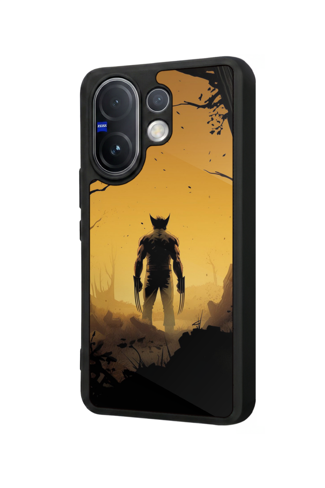 Vivo V60 Uyumlu Wolverine Tasarımlı Glossy Premium Kılıf