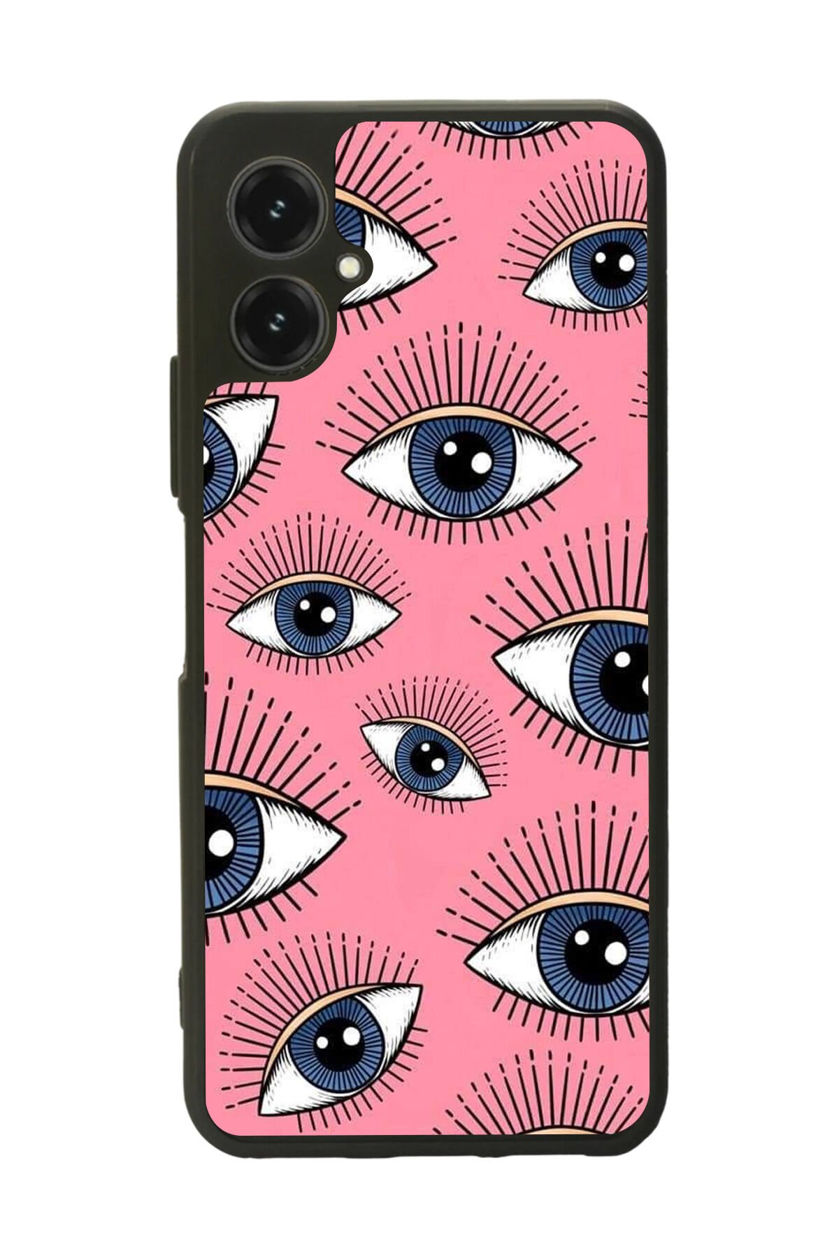 Omix X5 Uyumlu Göz Tasarımlı Glossy Premium Kılıf