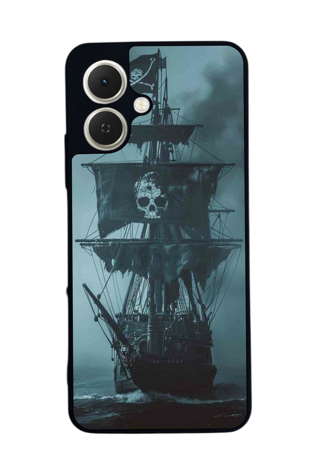 Tecno Spark GO 2 Uyumlu Korsan Tasarımlı Glossy Premium Kılıf