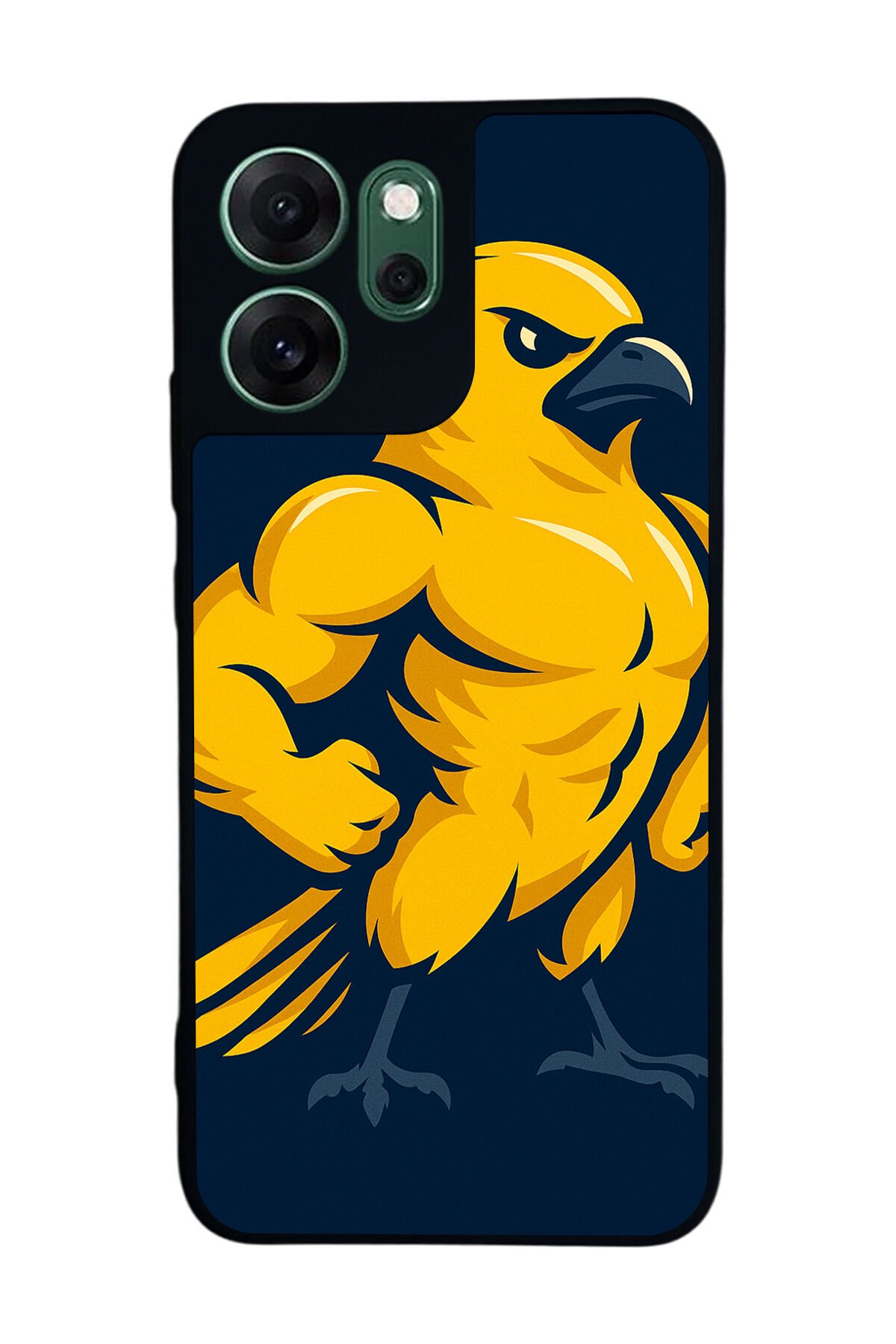 Oppo Reno 14F Uyumlu Fenerbahce Tasarımlı Glossy Premium Kılıf