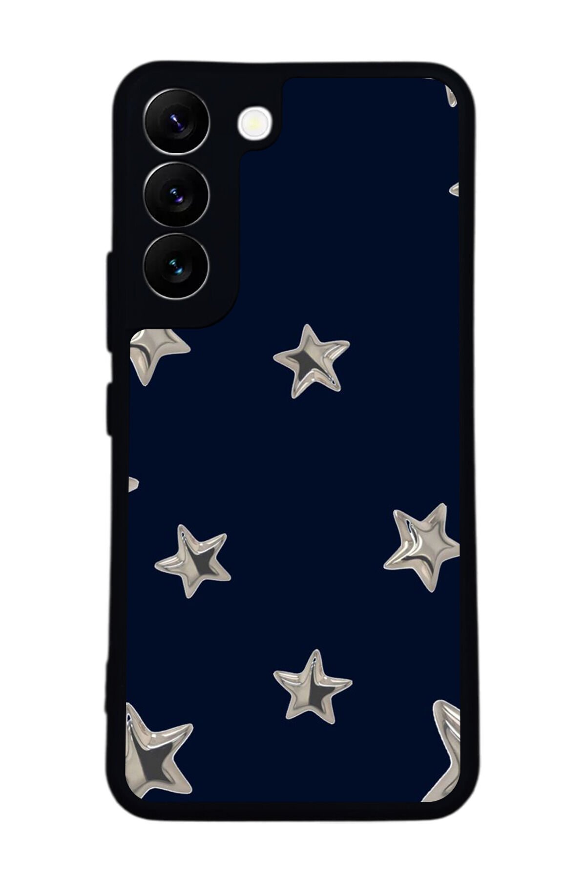 Samsung Galaxy S22 Uyumlu Retro Yildizlar Tasarımlı Glossy Premium Kılıf