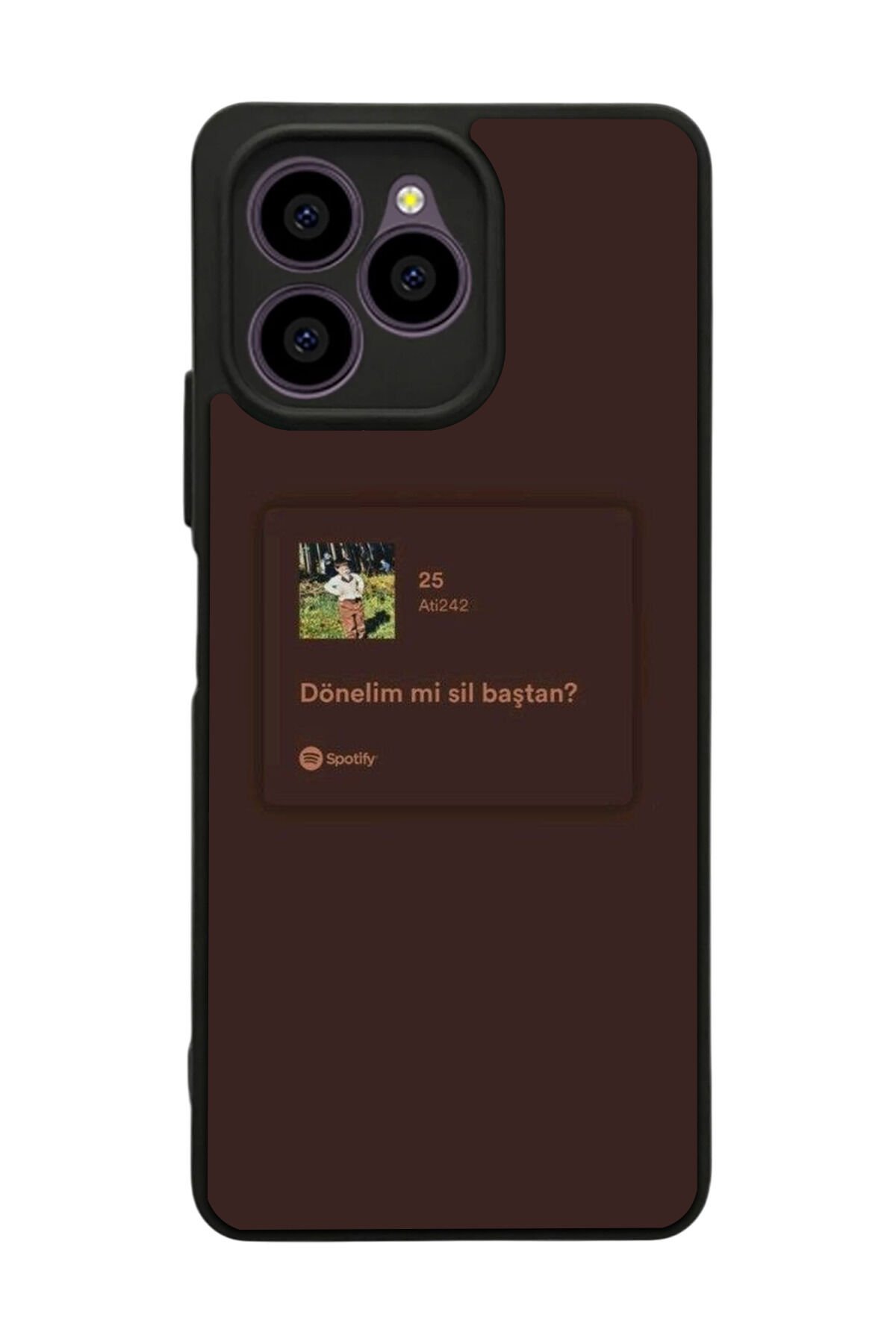 Omix X6 Uyumlu Sarki Sozleri Tasarımlı Glossy Premium Kılıf