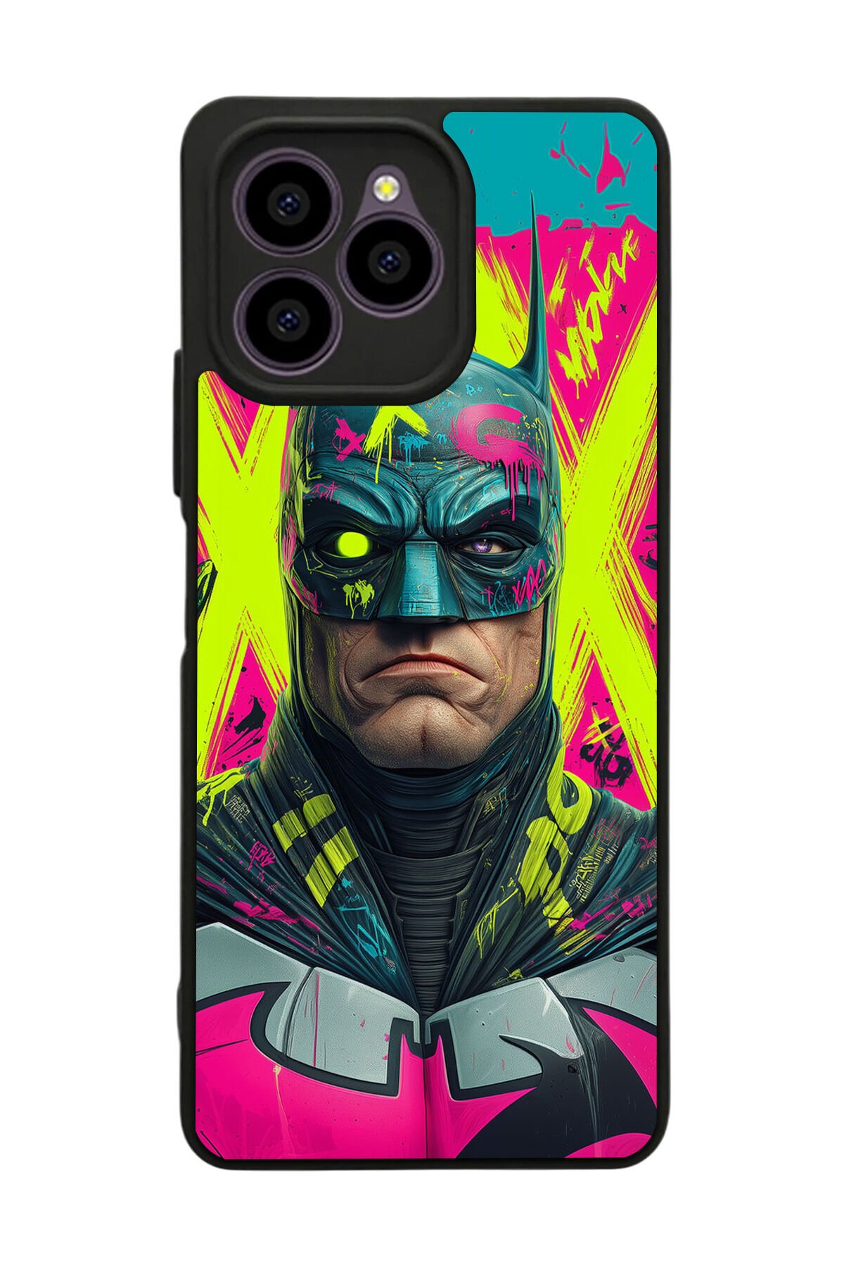 Omix X6 Uyumlu Batman Tasarımlı Glossy Premium Kılıf