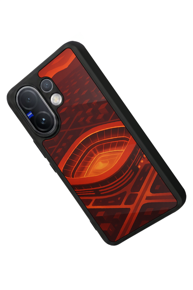 Vivo V60 Uyumlu Aslan Tasarımlı Glossy Premium Kılıf