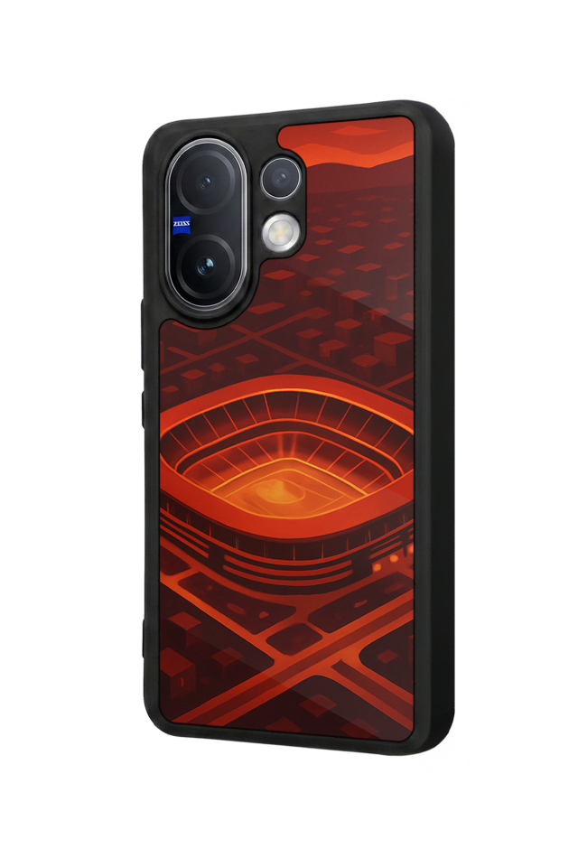 Vivo V60 Uyumlu Aslan Tasarımlı Glossy Premium Kılıf
