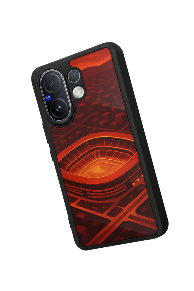 Vivo V60 Uyumlu Aslan Tasarımlı Glossy Premium Kılıf