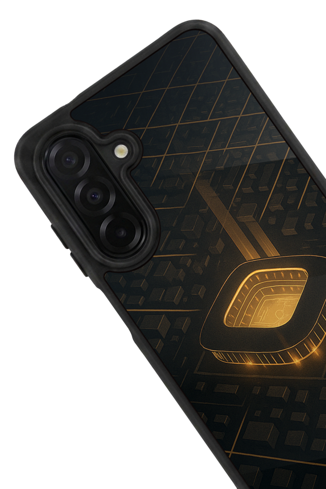 Samsung Galaxy A56 Uyumlu Aslan Tasarımlı Glossy Premium Kılıf