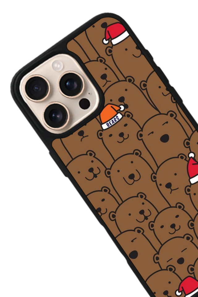 iPhone 14 Pro Max Uyumlu Ayı Tasarımlı Glossy Premium Kılıf