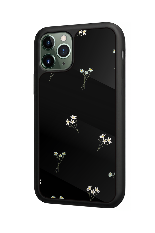 iPhone 11 Pro Max Uyumlu Cicek Tasarımlı Glossy Premium Kılıf