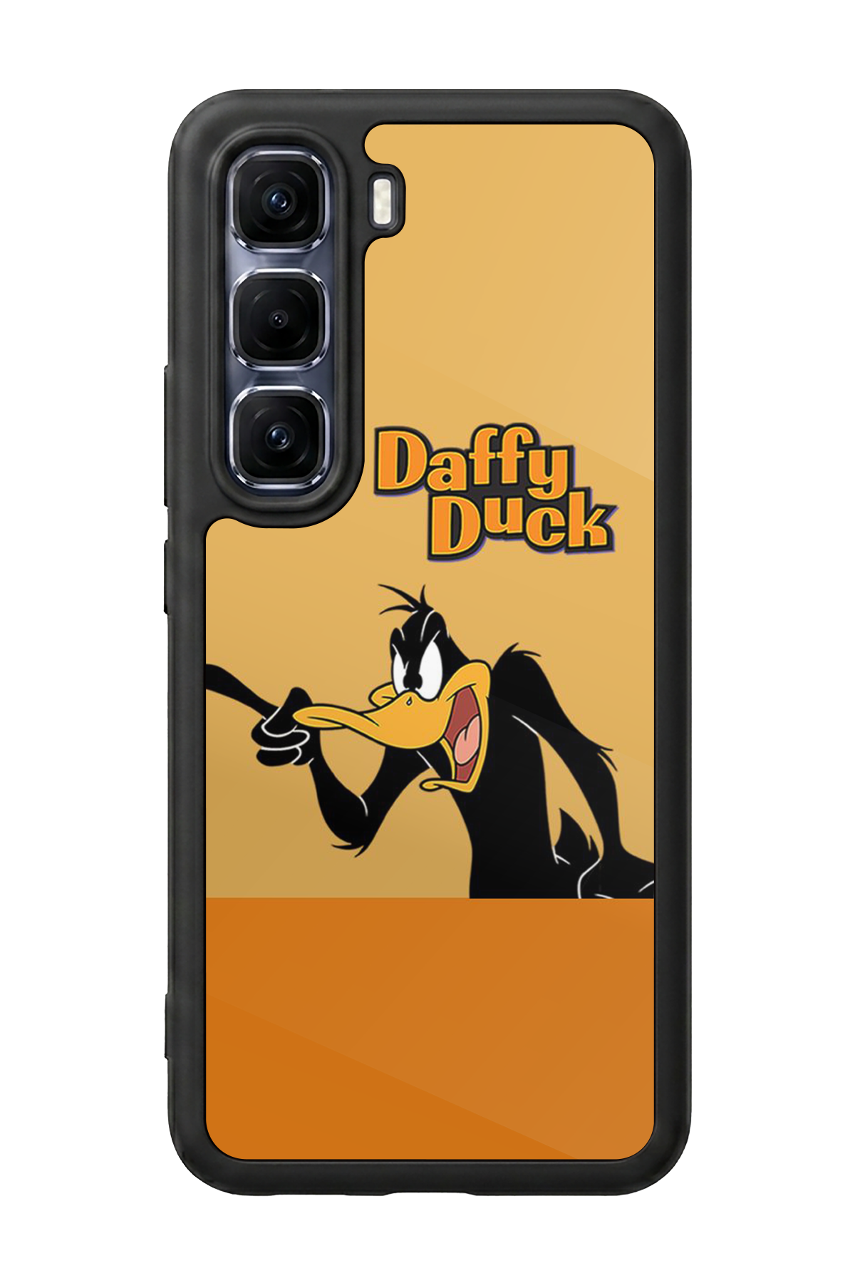 Infinix Hot 60 Pro Plus Uyumlu Daffy duck Tasarımlı Glossy Premium Kılıf