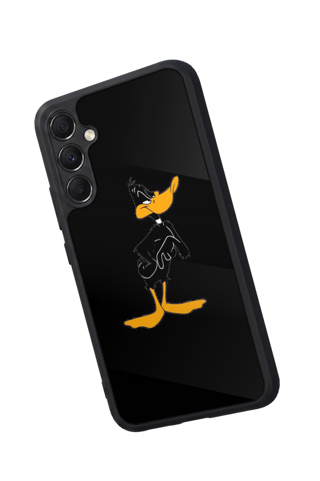 Samsung Galaxy A34 Uyumlu Daffy duck Tasarımlı Glossy Premium Kılıf