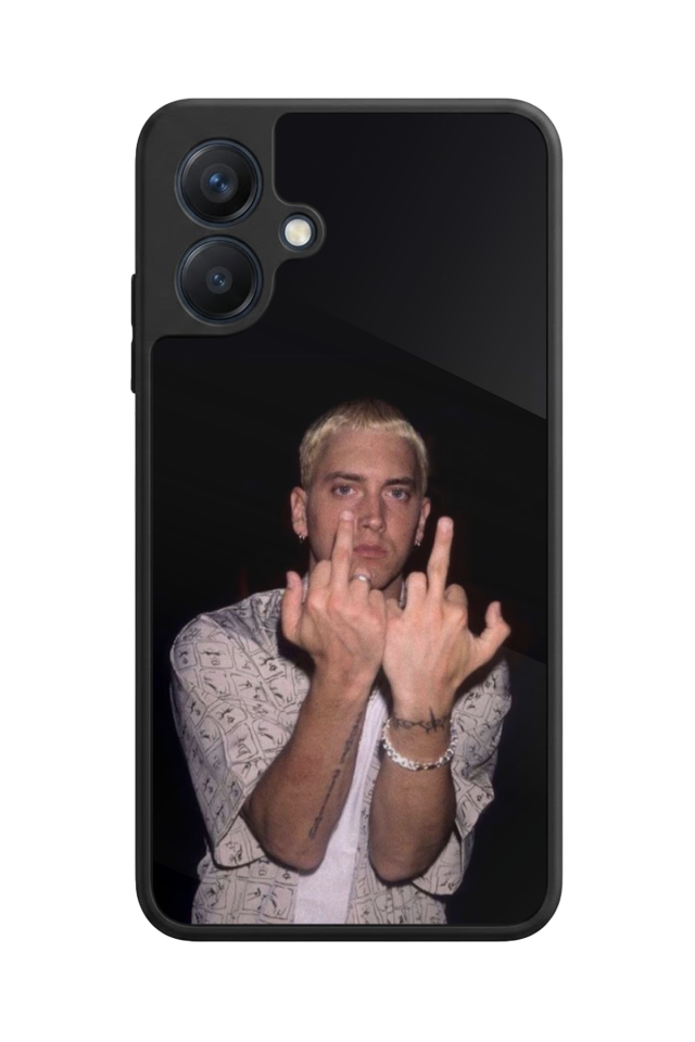 Samsung Galaxy A07 Uyumlu Eminem Tasarımlı Glossy Premium Kılıf