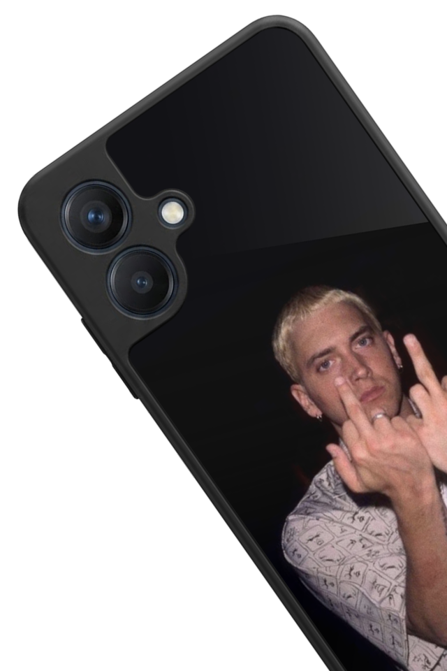 Samsung Galaxy A07 Uyumlu Eminem Tasarımlı Glossy Premium Kılıf