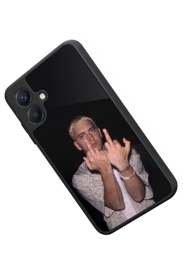 Samsung Galaxy A07 Uyumlu Eminem Tasarımlı Glossy Premium Kılıf