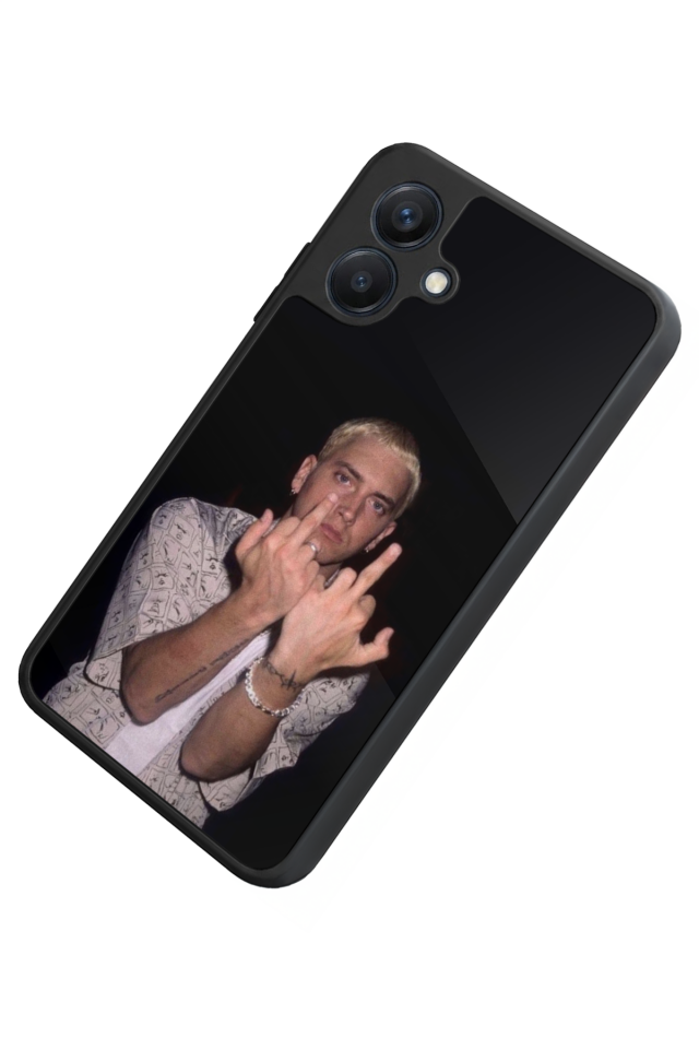 Samsung Galaxy A07 Uyumlu Eminem Tasarımlı Glossy Premium Kılıf