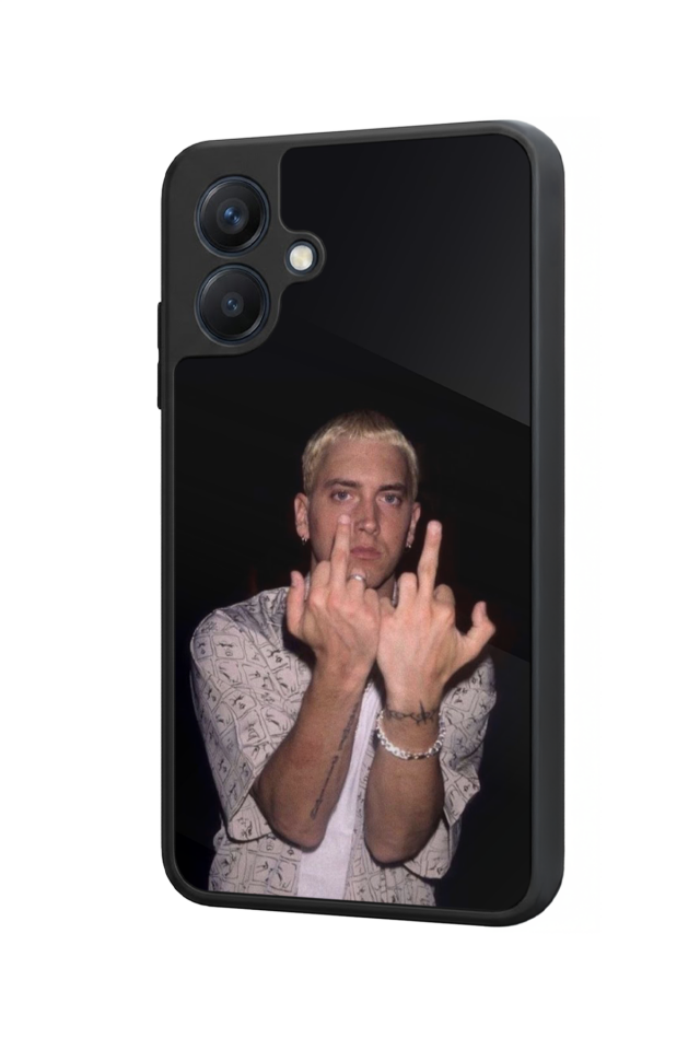 Samsung Galaxy A07 Uyumlu Eminem Tasarımlı Glossy Premium Kılıf