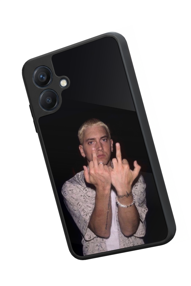 Samsung Galaxy A07 Uyumlu Eminem Tasarımlı Glossy Premium Kılıf