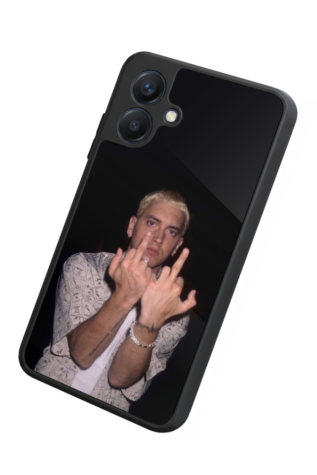 Samsung Galaxy A07 Uyumlu Eminem Tasarımlı Glossy Premium Kılıf