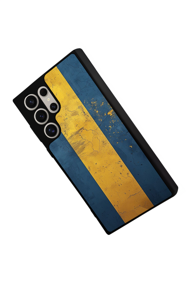 Samsung Galaxy S22 Ultra Uyumlu Fenerbahce Tasarımlı Glossy Premium Kılıf