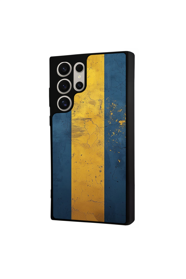 Samsung Galaxy S22 Ultra Uyumlu Fenerbahce Tasarımlı Glossy Premium Kılıf