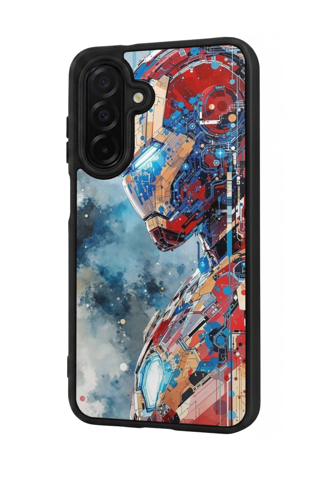Samsung Galaxy A36 Uyumlu Iron Man ( Demir Adam ) Tasarımlı Glossy Premium Kılıf