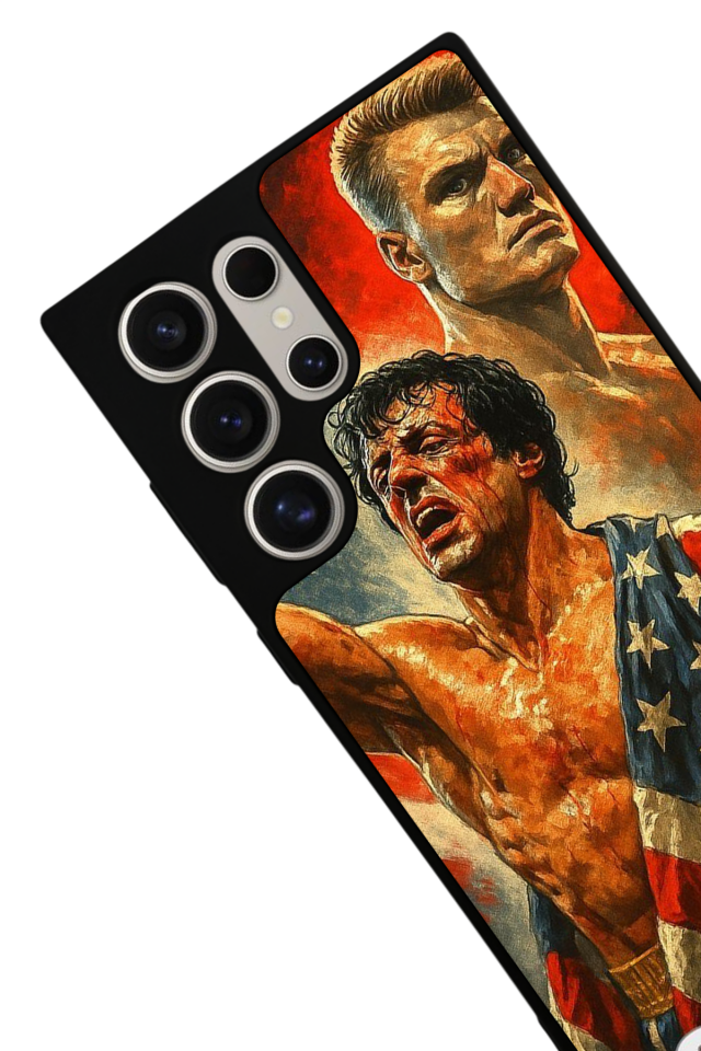 Samsung Galaxy S22 Ultra Uyumlu Rocky Tasarımlı Glossy Premium Kılıf